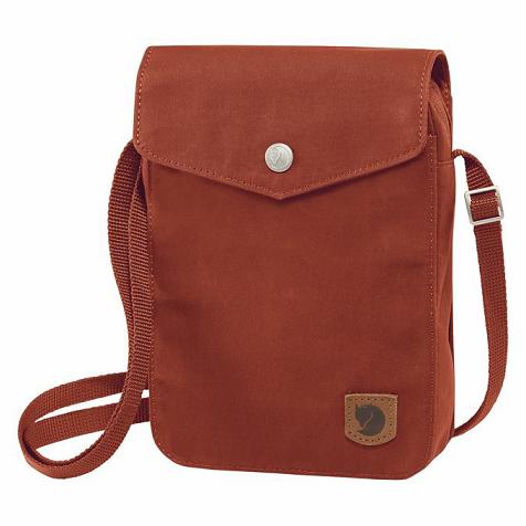 Fjallraven Greenland Pocket Hátizsák Hungary - Sötét Piros Táska Sötét Piros XOB182497